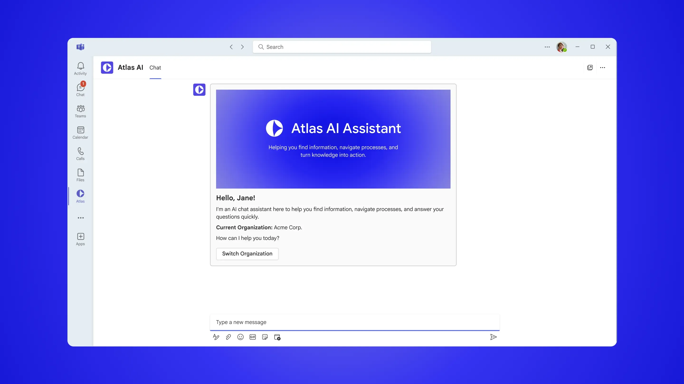 Bringing an Enterprise AI Assistant to Microsoft Teams